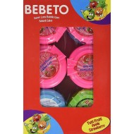Bebeto Metre Bubblegum Roll, 40 g (Pack of 12) 